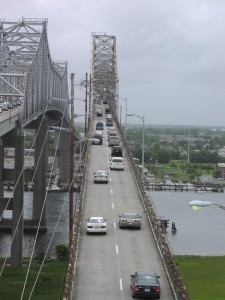 Old Bridges across the Cooper River, Charleston, SC