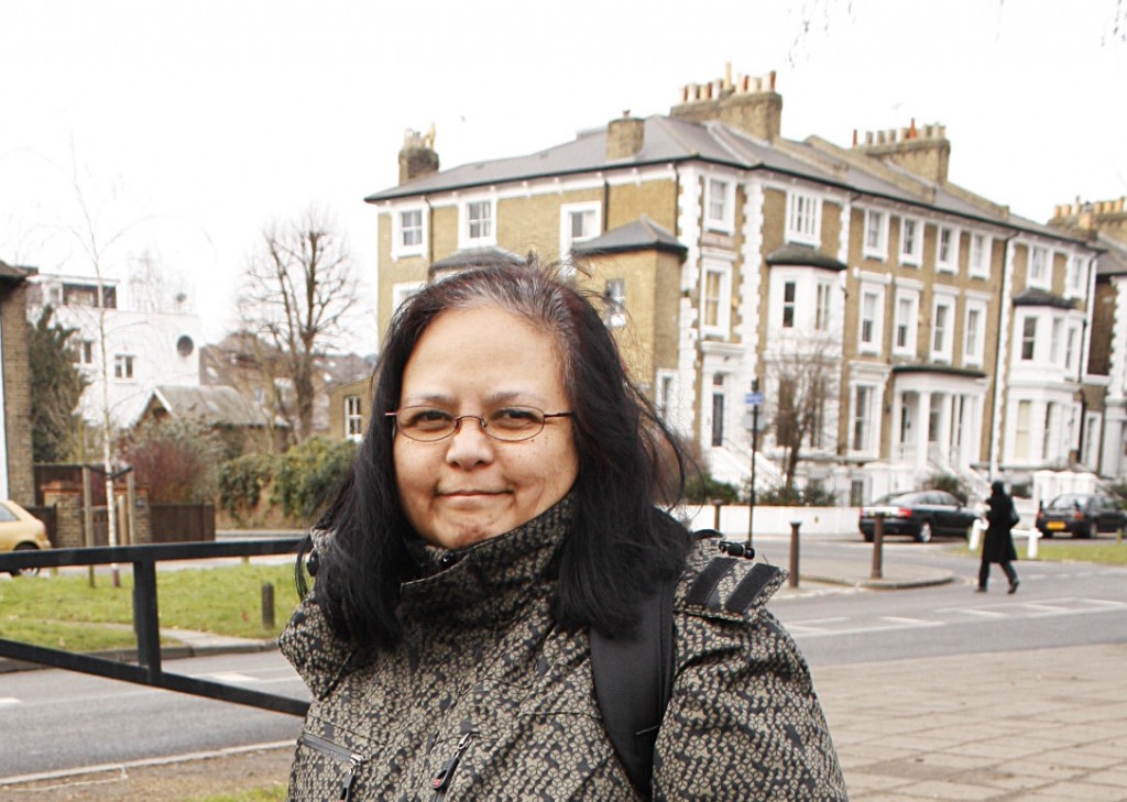 Kathy on Ealing Common